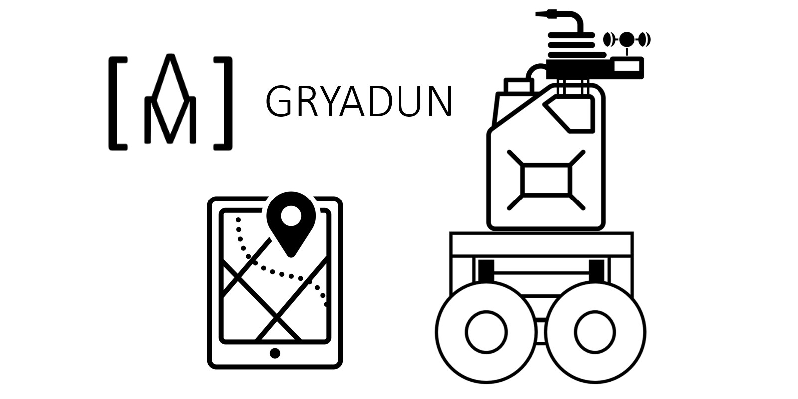 Логотип проекта Разработка модуля и системы координации по GPS для весенней подкормки азотными удобрениями почвы на GRYADUN с выводом на интерактивной карте